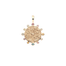 Load image into Gallery viewer, Hope Petite Embellished Coin Necklace
