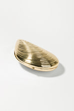 Load image into Gallery viewer, Bridget Metal Oyster Clutch
