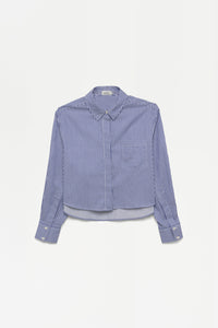 Renata Crop Button Shirt