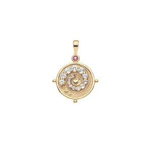 Inspiration Petite Embellished Coin Necklace