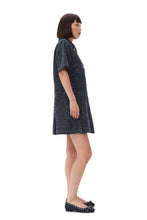 Load image into Gallery viewer, Fluffy Denim Mini Dress
