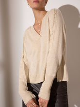 Load image into Gallery viewer, Jolie Fringe Vee Sweater
