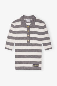 Light Sparkle Rib Polo