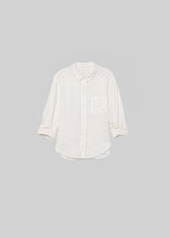 Load image into Gallery viewer, Kayla Shrunken Linen Shirt
