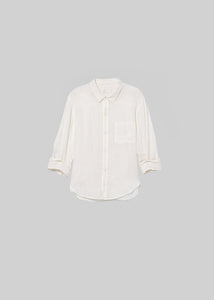 Kayla Shrunken Linen Shirt