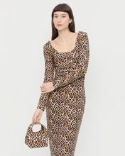 Load image into Gallery viewer, Kenzie Leopard Jersey Mini Bag
