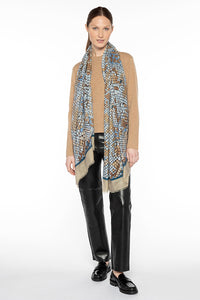 Geo Skin Print Scarf