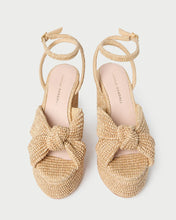 Load image into Gallery viewer, Liza Natural Platform Sandal
