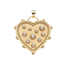 Load image into Gallery viewer, LOVE In The Air Heart Pendant On 18" Drawn Link Chain
