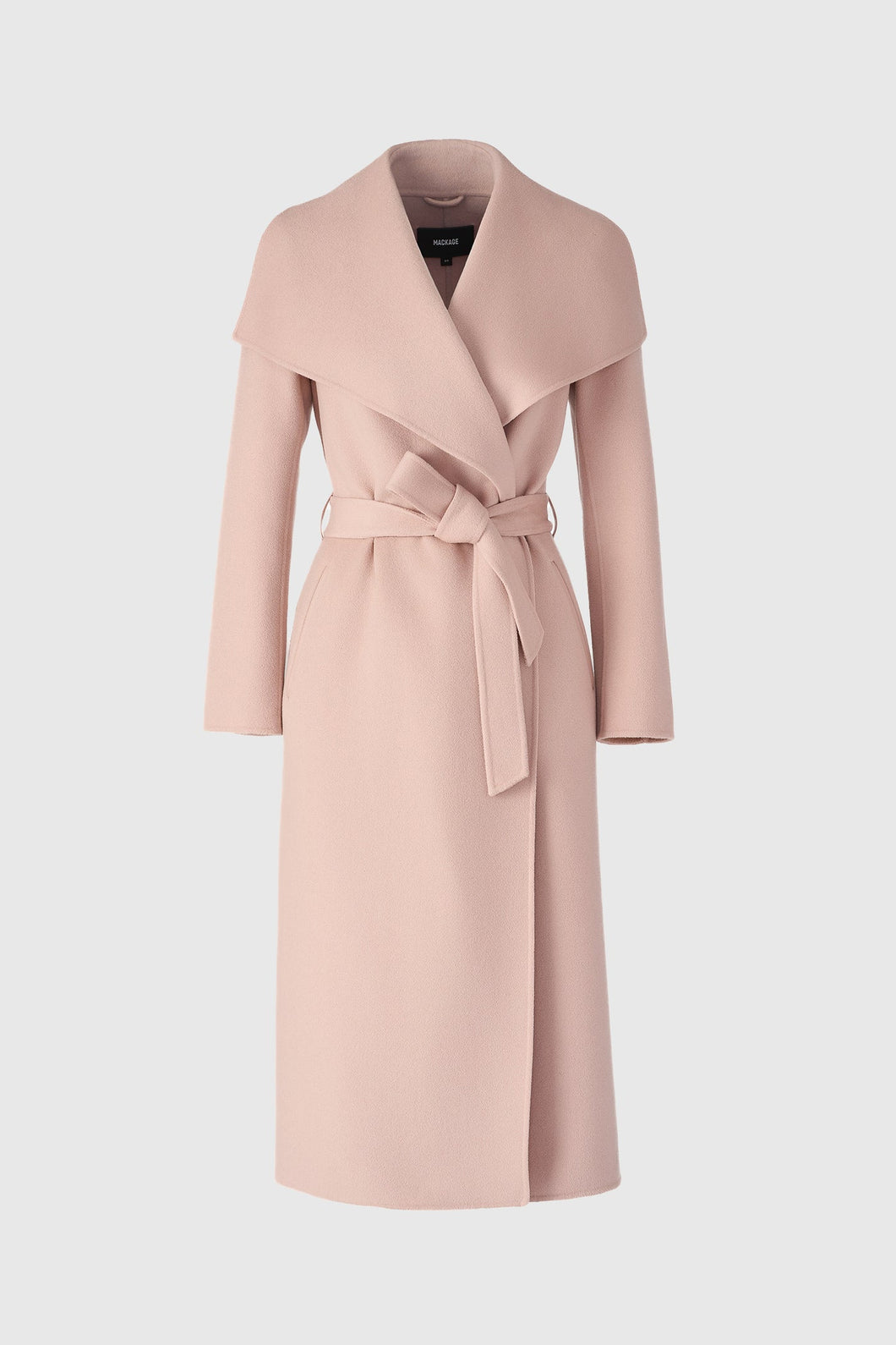 Mai Wrap Coat Sepia Rose