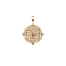 Load image into Gallery viewer, Faith Petite Embellished Coin Necklace
