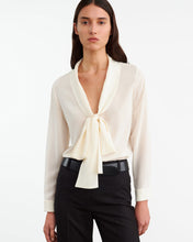 Load image into Gallery viewer, Angelique Tie Neck Blouse
