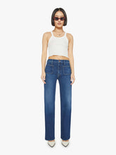 Load image into Gallery viewer, Petites Lil Patch Pocket Rambler Zip Sneak Jean
