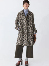 Load image into Gallery viewer, PERRY Animal Jacquard Coat Natural

