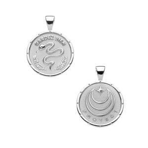 Protect JW Small Pendant Coin Necklace