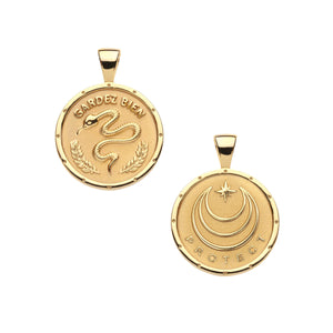 Protect JW Small Pendant Coin Necklace