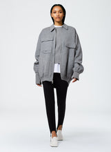 Load image into Gallery viewer, Luxe Wool Angora Oversized Bomber
