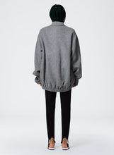 Load image into Gallery viewer, Luxe Wool Angora Oversized Bomber
