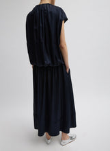 Load image into Gallery viewer, Spring Acetate Shirred Circular Dress
