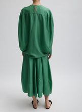 Load image into Gallery viewer, Silk Habutai Circular Seamed Skirt
