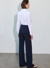 Load image into Gallery viewer, SAVILE Stretch Poplin Shirt White
