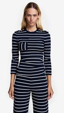 Load image into Gallery viewer, Nautical Knit Stripe Top
