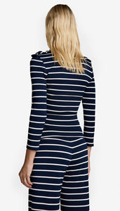 Nautical Knit Stripe Top