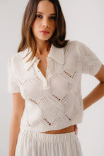 Load image into Gallery viewer, Cadence Shrunken Cashmere Polo
