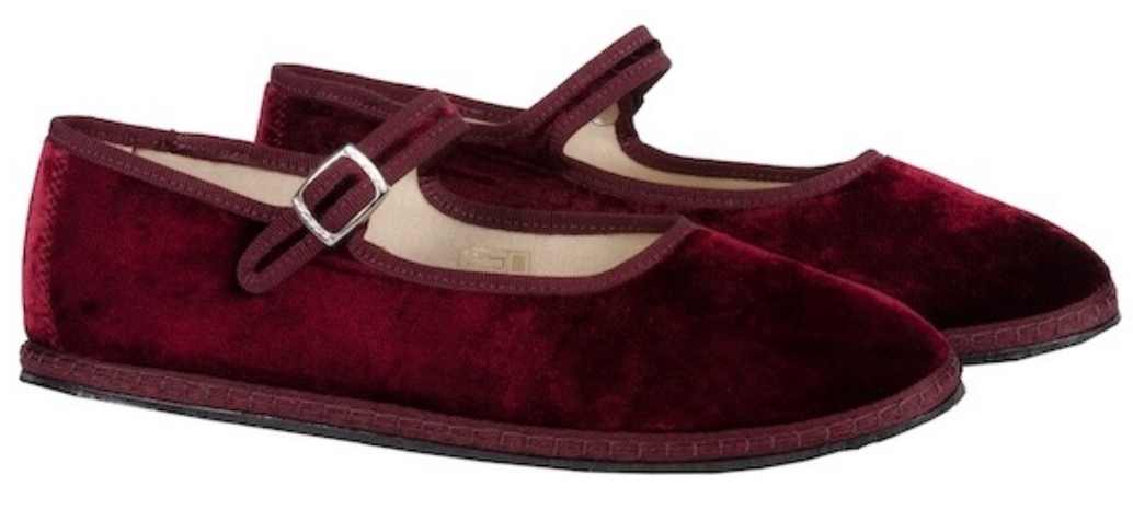 Mary Jane Satin Velvet
