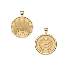 Load image into Gallery viewer, STRONG JW Small Pendant Coin (Rising Sun)
