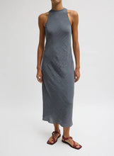 Load image into Gallery viewer, The Crinkle Slip Midi Bias Dress
