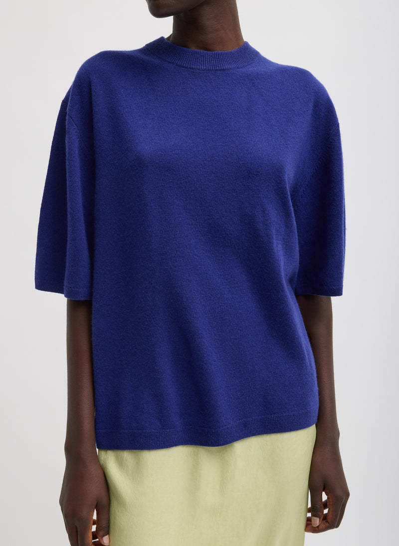 Washable Cashmere Oversized Easy T-Shirt