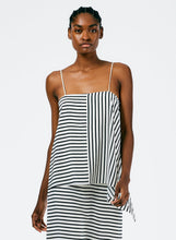 Load image into Gallery viewer, Identity Stripe Draped Cami
