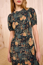 Load image into Gallery viewer, Ines Puff Sleeve Midi Dress
