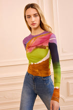 Load image into Gallery viewer, Paradis Ruched Jersey Top
