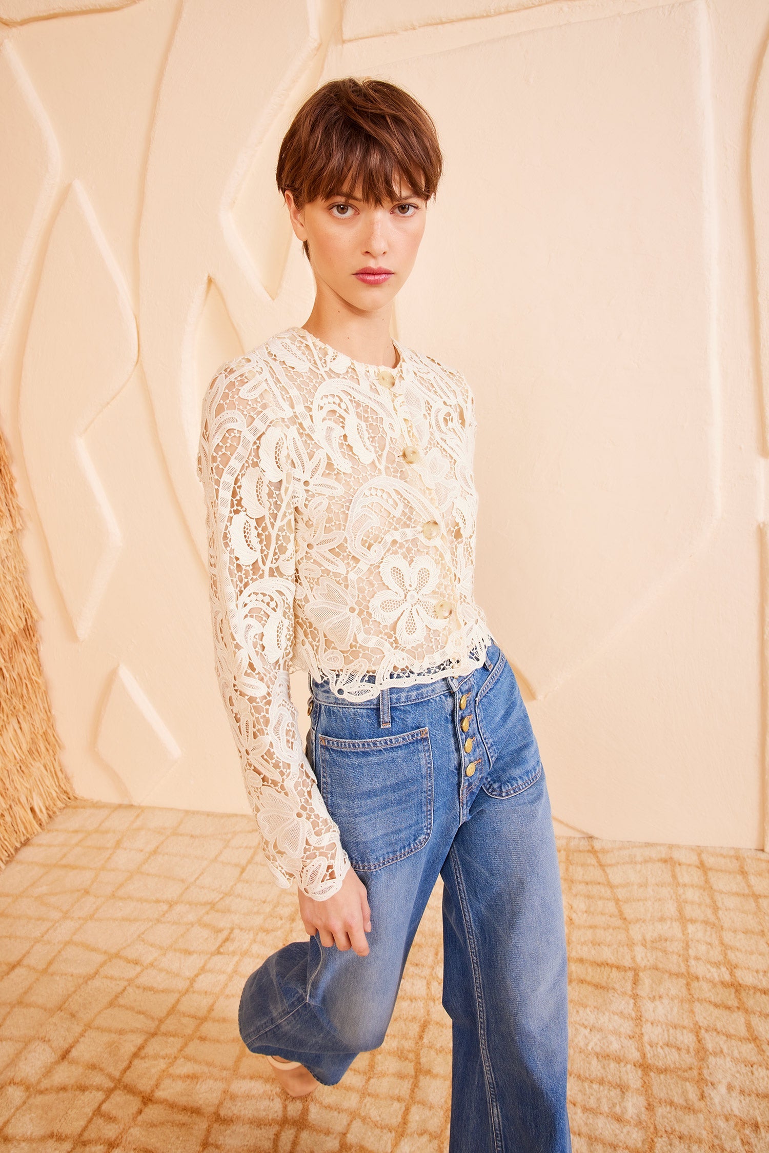 【ulla jhonson/ウラジョンソン】KARA tops Ulla Johnson - Koa Top in Cream – Blond Genius