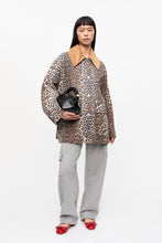 Load image into Gallery viewer, Printed Canvas Midi Jacket
