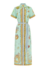 Load image into Gallery viewer, Surrealist Summer Shirtdress
