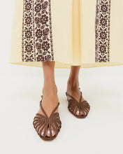Load image into Gallery viewer, Devon Chocolate Slingback Sandal
