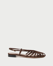 Load image into Gallery viewer, Devon Chocolate Slingback Sandal
