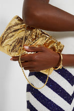 Load image into Gallery viewer, Serena Gathered Leather Clutch
