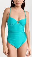 Load image into Gallery viewer, Laine Satin Swimwear Bustier
