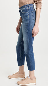 Sada High Rise Crop Slim Jeans