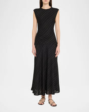 Load image into Gallery viewer, Trina Top in Woven Stripe Tie Top
