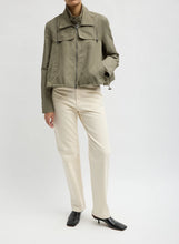 Techy Twill Trapeze Anorak Bomber