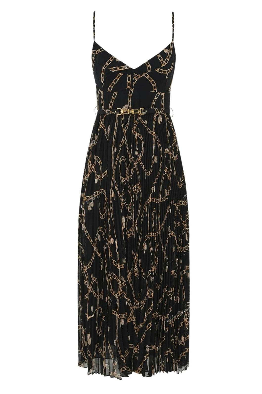 Sunray Pleated Picnic Dress