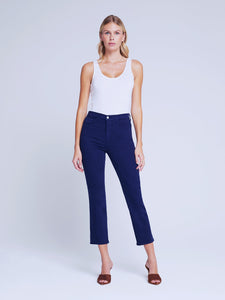 Alexia High Rise Crop Cigarette Jean