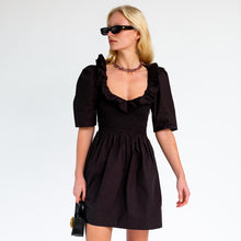 Load image into Gallery viewer, Cotton Poplin Open Neck Dress
