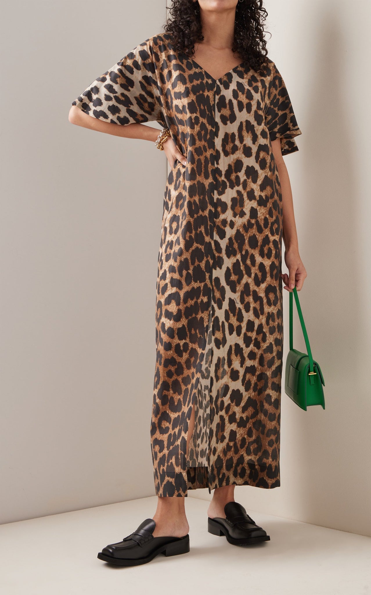 ganni sheer maxi dress Ganni Sheer Voile Maxi Strap Dress Almond Milk