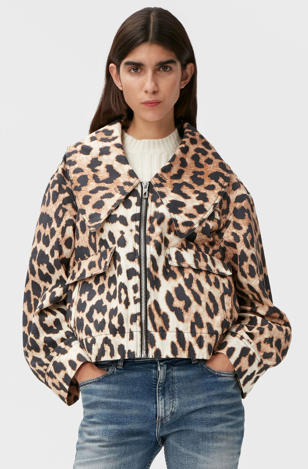 Short Leopard Jacket